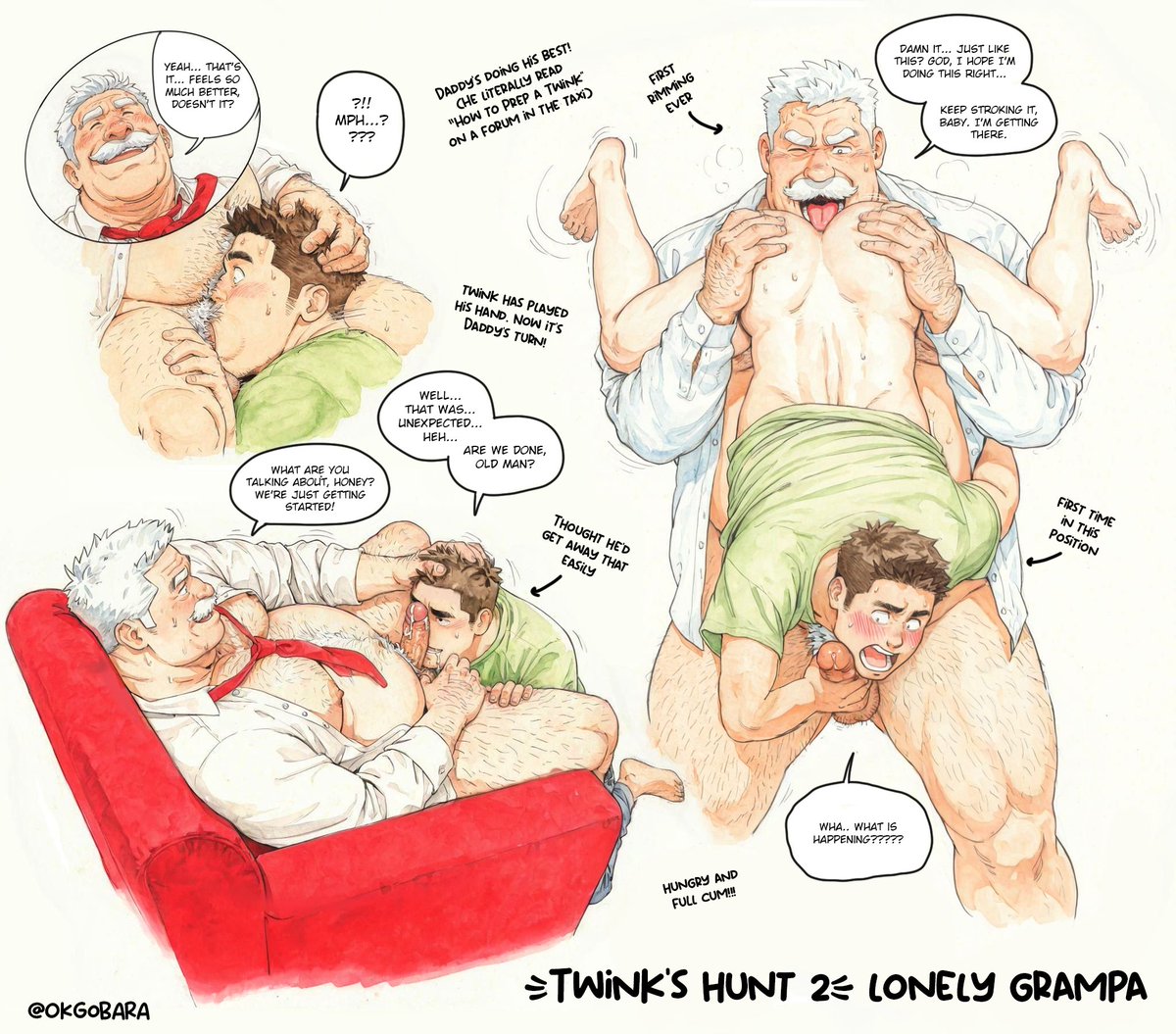 Twink's hunt 2: Lonely grampa 🎯 (Part 3)
Captain Arthur is finally in charge!