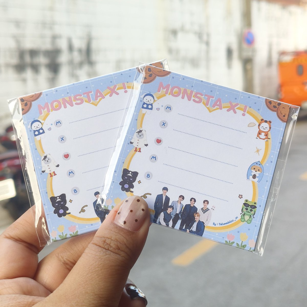 satanmintzz_sn's tweet photo. 🎁 MBB GIVEAWAY ✨
📝 กระดาษโน้ต 50 ชิ้น 
📍: Thunder Dome
📆 : 7 March 2026
⏰ ถึงแล้วจะแจ้งเวลากับสถานที่อีกทีนะคะ #MONSTAX_THEX_NEXUS_BKK https://t.co/qHxJ17zORn
