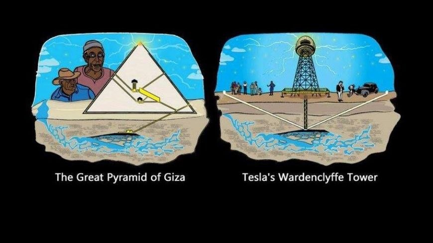brain_stimulus's tweet photo. ❗🧐❗DEUX DECOUVERTES MAJEURS DE NIKOLA TESLA DONT NOUS AVONS ÉTÉ PRIVÉ !

⚡La tour de Wardenclyffe :

⚠️Tesla ne construisait pas une tour de radio ; il construisait un émetteur d'énergie sans fil. La tour comportait un dôme en cuivre (comme ceux des cathédrales) et un système de racines en fer qui plongeaient à 100 mètres dans le sol pour toucher les eaux souterraines (comme la Grande Pyramide de Gizeh).

Il voulait utiliser la Terre comme un conducteur géant. En exploitant l' éther  d'en haut et l'eau d'en bas, il voulait que n'importe qui, n'importe où dans le monde, puisse puiser de la lumière dans le sol en y enfonçant simplement une tige.

Quand le banquier J.P. Morgan a appris que Tesla n'allait pas installer de compteurs pour facturer la lumière, il a coupé le financement. Morgan a prononcé la phrase qui a condamné notre siècle : "Si je ne peux pas mettre un compteur dessus, ce n'est pas un business". Ils ont dynamité la tour et l'ont appelée ferraille. En réalité, ils avaient peur que les gens cessent d'être esclaves du charbon et du cuivre.

⚡La voiture de Tesla : 130 km/h sans essence !

⚠️En 1931, Tesla a testé une Pierce-Arrow électrique. Elle n'avait pas de batterie ; elle avait une petite boîte avec deux tiges qui extraiaient de l'énergie de l'air (de l'éther). La voiture a fonctionné pendant des jours sans s'arrêter. Quand les gens ont demandé d'où venait l'énergie, il a dit : "De l'éther tout autour de nous". Les plans de ce récepteur ont disparu dès que Tesla est "mort" (ou a été enlevé). Dès que Tesla a rendu son dernier souffle à l'hôtel New Yorker, le Bureau des biens étrangers (comme on l'appelait) et le FBI ont confisqué toutes ses notes (80 boîtes).

Ils ne voulaient pas que quiconque sache que Nikola avait redécouvert comment extraire de l'énergie gratuite de l'air. Tesla était un grand visionnaire qui explorait des idées révolutionnaires sur l'énergie. Il tentait de développer des technologies qui pourraient profiter à tout le monde.