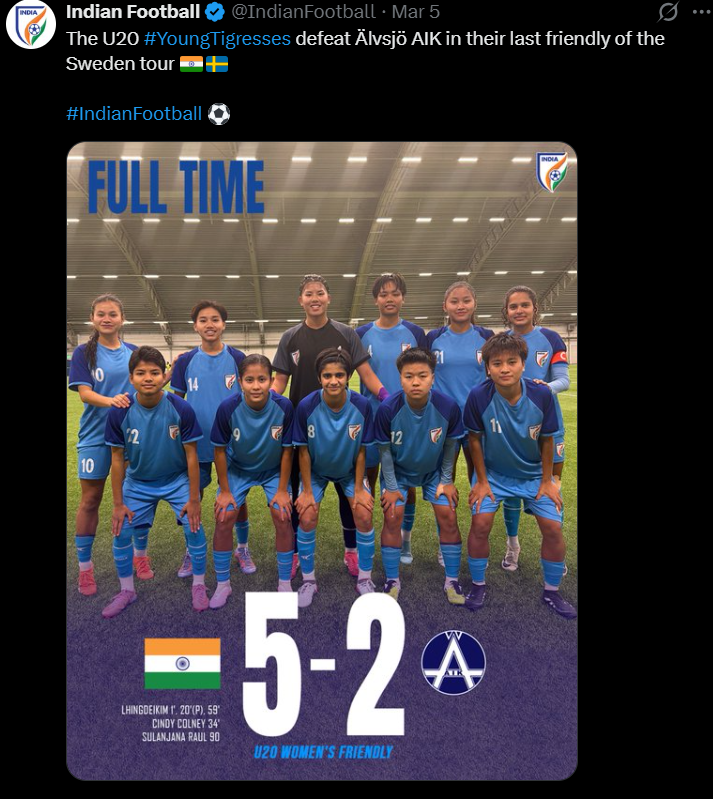 d_subrataCE's tweet photo. #IndianFootball Another 3rd div club
#AIFF @IndianFootball @kalyanchaubey @THESUBRATAPAUL why r U nt arranging intrnationl frndlies for the U17 & U20 WNTs
Just 1 month on hand,the teams need atleast 10 INTERNATIONAL FRIENDLY asap.
.
#Backthblue #bluetigers #isl #ifl #Bluetigers https://t.co/oBVUO80Qfs