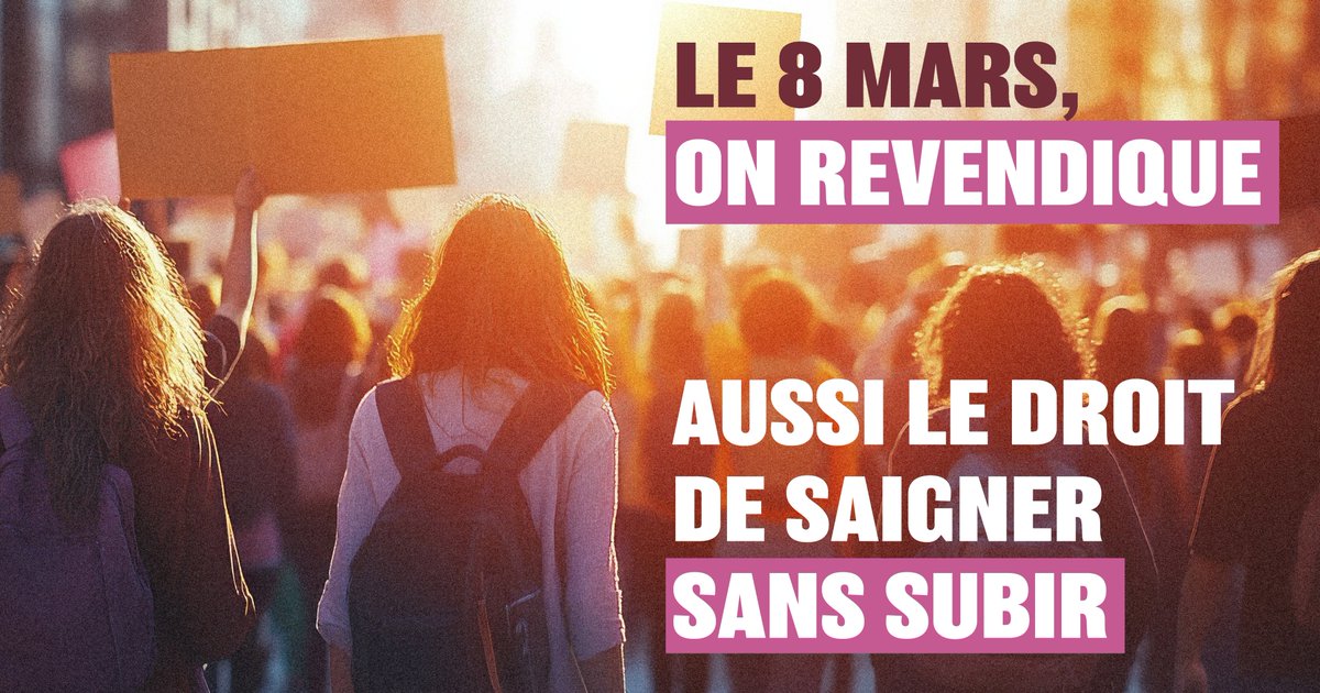 📢 #8Mars - Vous voulez savoir comment agir pour faire avancer le CongéMenstruel dans la loi ?

✍️ +80 000 signatures 
🏛️ interpeller les parlementaires
🎥 comprendre les enjeux

➡️ Tout est expliqué dans cet article : lien.unsa.org/congemenstruel8