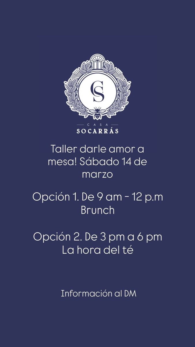 Taller creativo darle amor a la mesa
