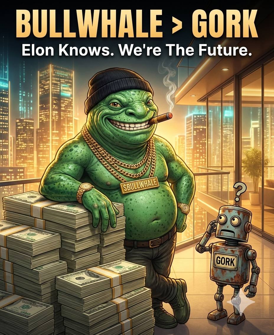 <a href="/Vibatron/">Vibes 🖤</a> Gm from $BULLWHALE community, let's build 

6gH5aqXWb3nmDvYvFRCQv9L3eBhr9jhVN911cCxCpump