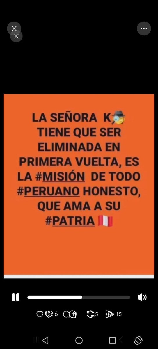 Buenos días....ESE MISMO OBJETIVO DEBE DARSE CON LA RESPUESTA DEL 12 DE ABRIL CON RP, APP, PODEMOS, APAÍS PL AP y TODOS LAS BANDAS HOY EN EL CONGRESO HAMPÓN...‼️ NINGÚN 
VOTO 🗳️, CARAJO .‼️