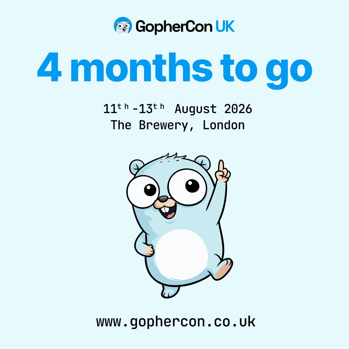 GopherCon UK tweet media