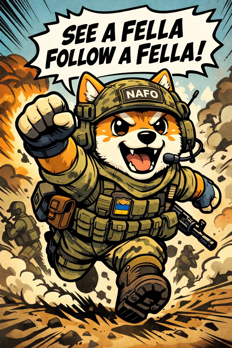 FellaSamu's tweet photo. It's a Fella Follow Friday💙💙💙💙‼️‼️‼️‼️
SEE A FELLA FOLLOW A FELLA🤩😇🤩
Stay strong Ukraine🙌💪
Stay strong free World🙌
#StandWithUkraine️ #RussialsATerroristState #trumpisaputinpuppet #PutinHitler #dontbesilent #WarCrimes
#felllafollowfriday https://t.co/itov28gZWv