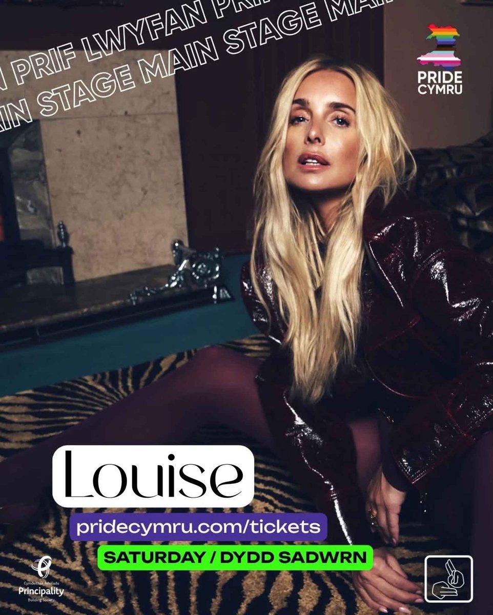 LouiseRedknapp's tweet photo. Cardiff it’s been a while!!!! @PrideCymru excited to see you all on Saturday 13th June 🌈❤️🎉 xxx

🎟️ Tickets available now: https://t.co/gIlqlbYnG5 https://t.co/y5ddB2OHse