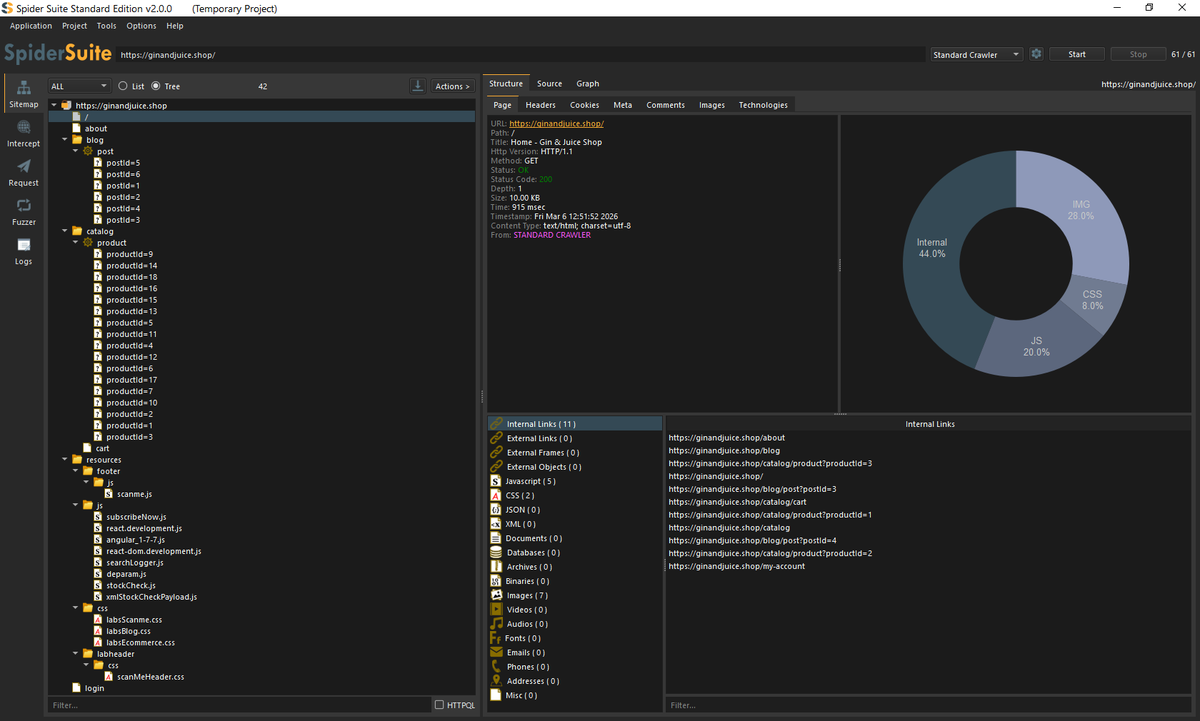 spider_suite's tweet photo. Expand your attack surface in @CaidoIO with @spider_suite. 
By piping spider suite traffic through caido, you can populate the sitemap tree instantly.
#BugBounty #Infosec https://t.co/WCCsHAEEBW