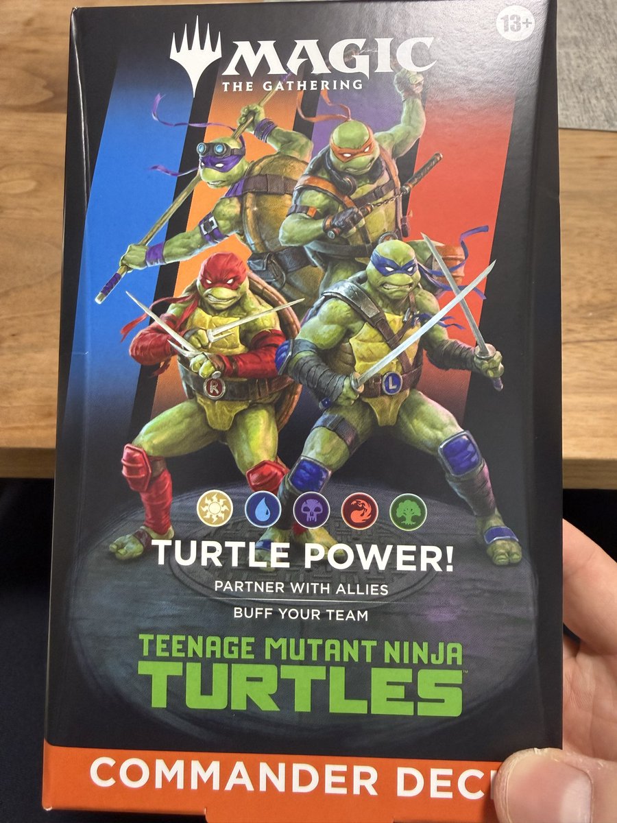 TAG_mtg's tweet photo. 楽天ブックスさんで注文してた統率者デッキ「タートル・パワー！」が届いた。
統率者デッキそのままで遊んでみたいなと改めて思った。
#MTG https://t.co/iDbQwfz9Kt