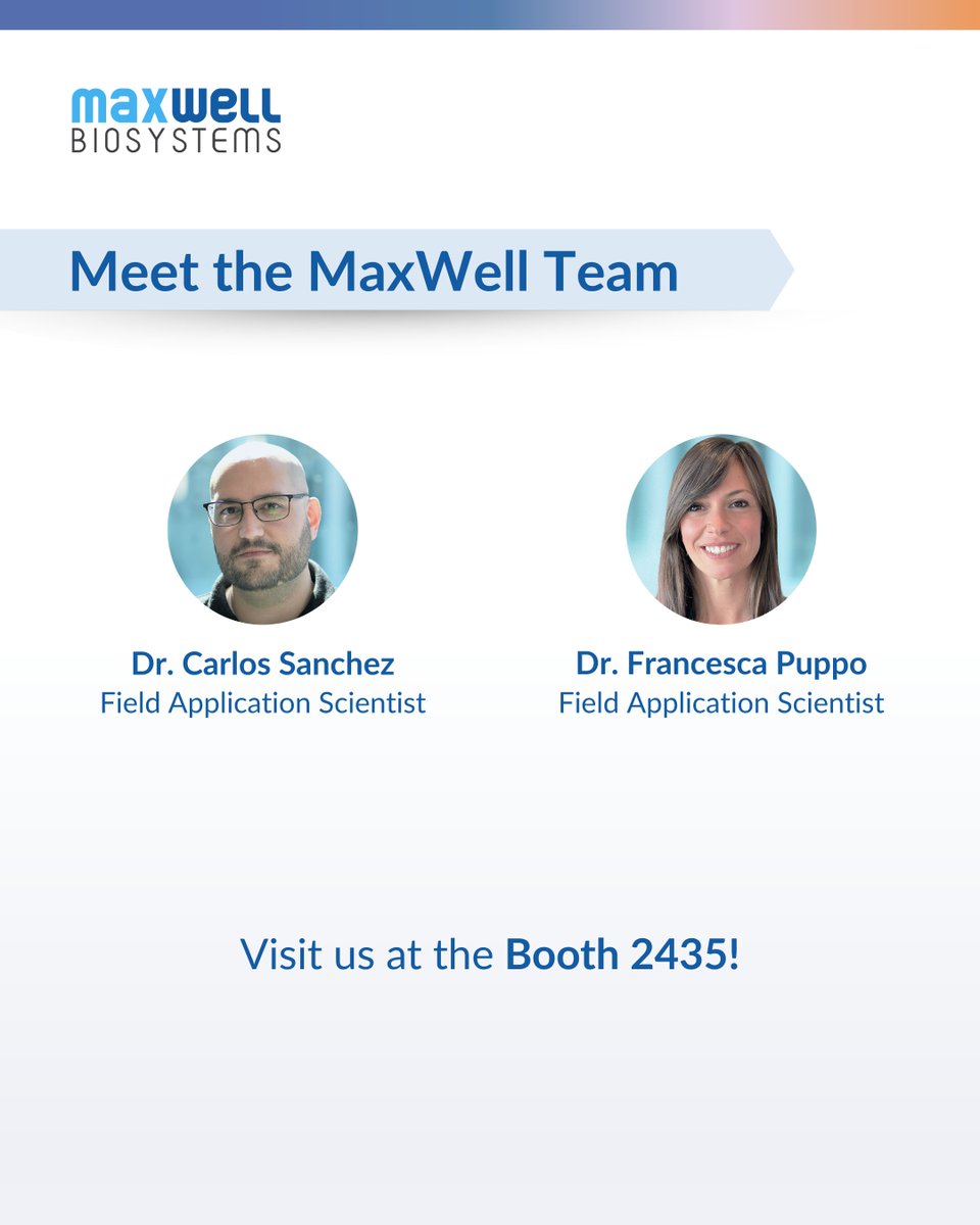 MaxWell Biosystems tweet media