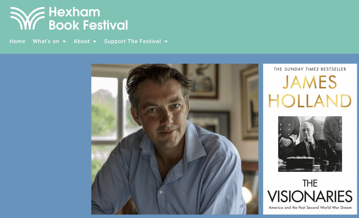 Tunisia_1943's tweet image. Just bought tickets for @James1940 at @hexhambookfest - should I read the book beforehand or buy it on the day? #FirstWorldProblems