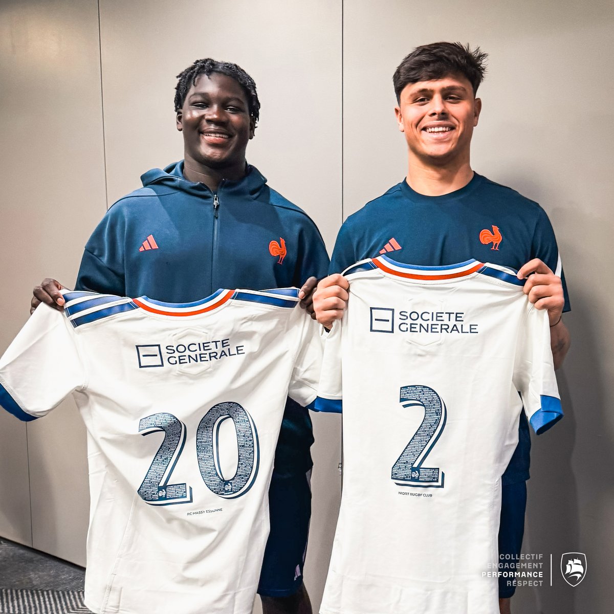 staderochelais's tweet photo. Bon match à 𝗚𝗮𝗯𝗶𝗻 et à 𝗟𝘂𝗰𝗮𝘀 qui défient l’Écosse ce soir avec les U20 de l'Équipe de France ! 💙

⏭️ Retrouvez les Bleuets le 𝗱𝗶𝗺𝗮𝗻𝗰𝗵𝗲 𝟭𝟱 𝗺𝗮𝗿𝘀 pour le crunch à Marcel Deflandre. Il reste des places ici - https://t.co/DANLQfIMmE ! 😇

#ECOFRA | #FranceU20 | #FievreSR