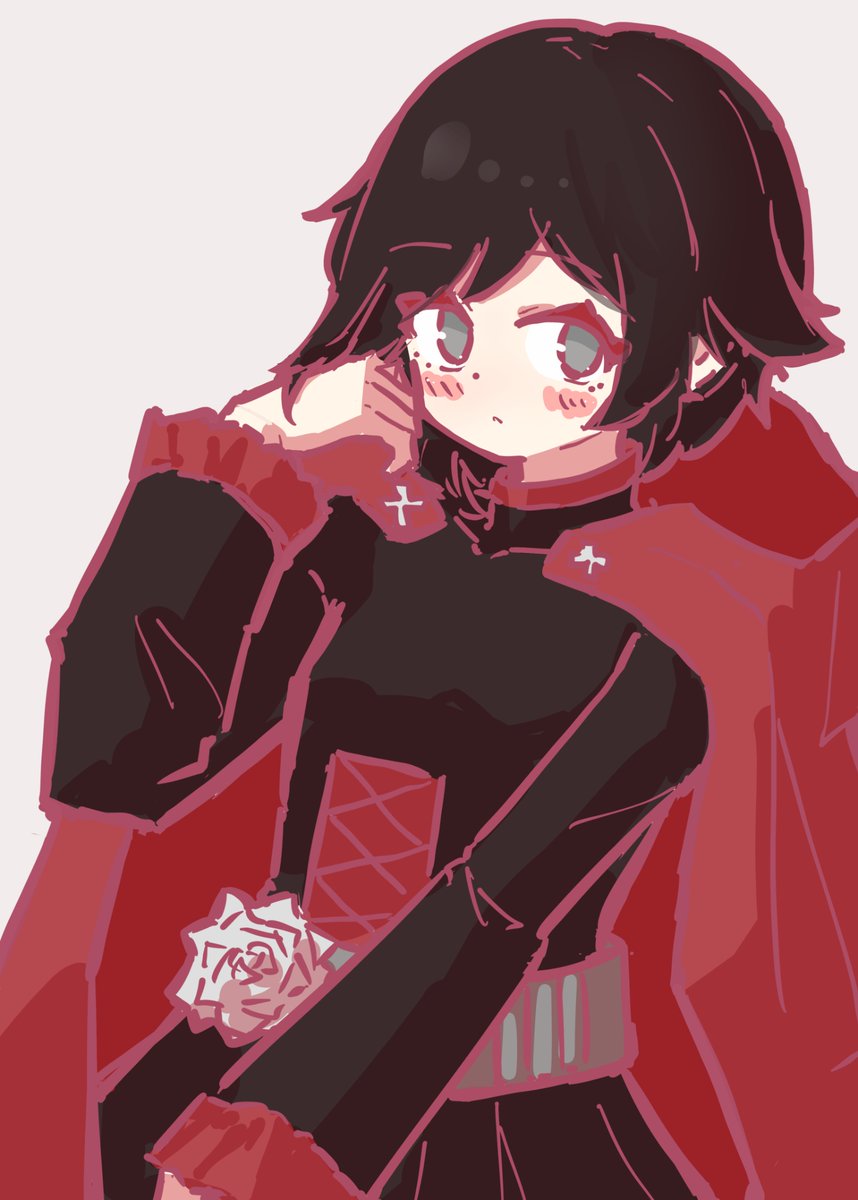 BlanketRena's tweet photo. #RWBY #RubyRose #RWBYfanart 
今日のお絵描きです。ルビーちゃん！ https://t.co/rTa2Qp3NdL