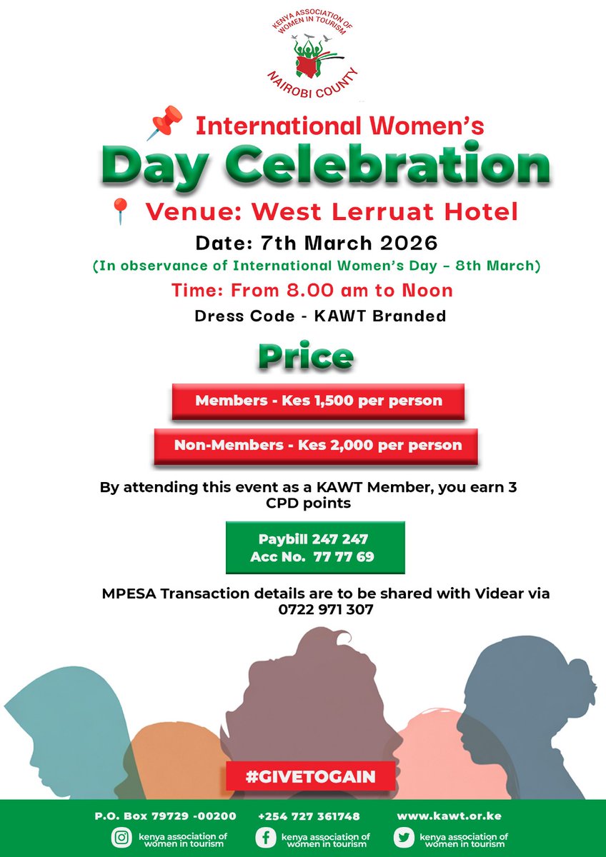 Kenya Association of Women in Tourism tweet media