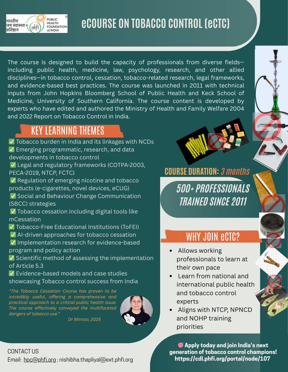 Health Promotion Division, PHFI tweet media