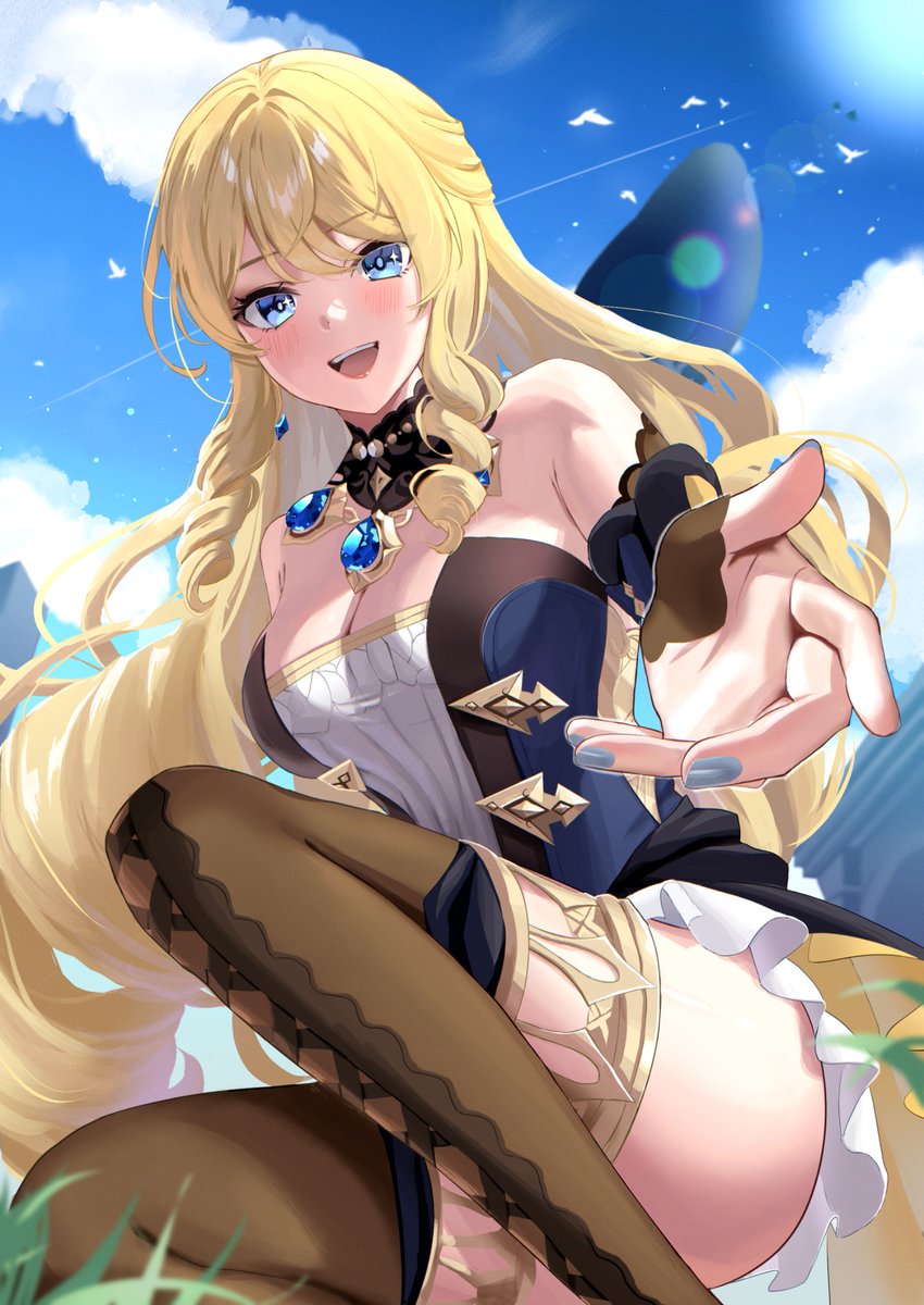 turyee0322's tweet photo. ナヴィア！
#GenshinImpact #Navia https://t.co/LU28cvq5w7