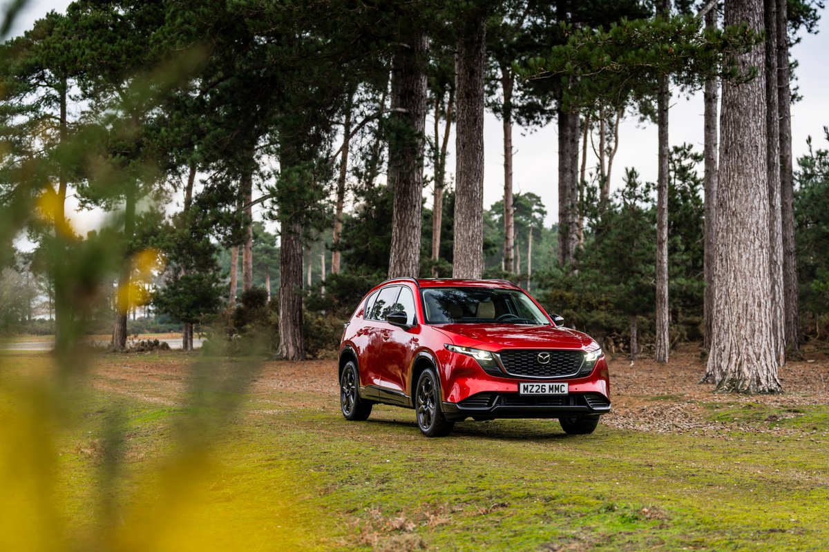 mazdaukpr's tweet photo. 2026 is an exciting year for Mazda's SUV line-up: UK pricing for the all-new Mazda CX-5 will be announced on the 1st April ahead of its arrival here in the summer. Later in the year the all-new Mazda CX-6e BEV SUV will join a line-up that also includes the Mazda CX-30, Mazda CX-60 and Mazda CX-80.