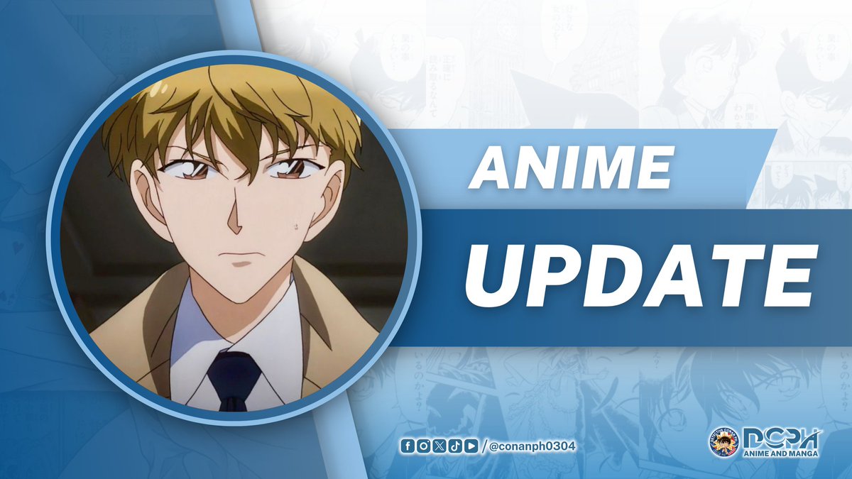 ANIME UPDATE | The anime adaptation of Detective Conan Chapters 1119–1122, titled “Kaito Kid and the Azure Throne,” has been officially confirmed as Episodes 1193 and 1194 of the series.

The special two-part case is scheduled to air on March 14 and 21, 2026.