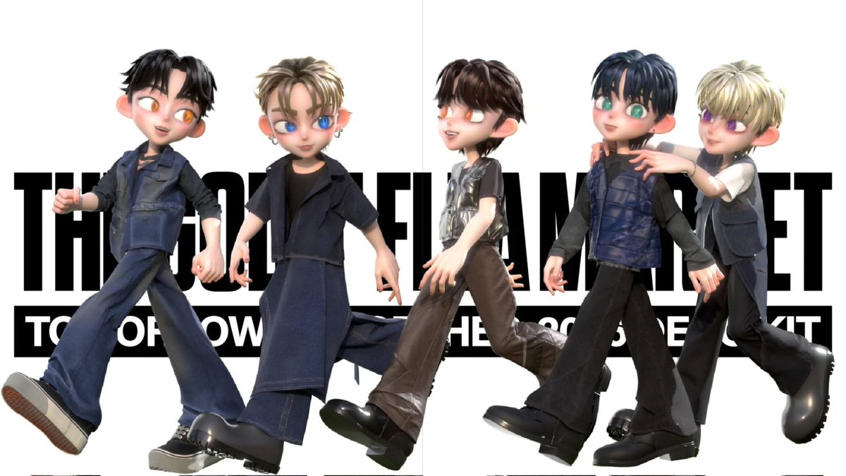 TXT (<a href="/TXT_members/">TOMORROW X TOGETHER</a>) 2026 DECO KIT - THE GOD'S FLEA MARKET 3D DESIGN by YONGYONG