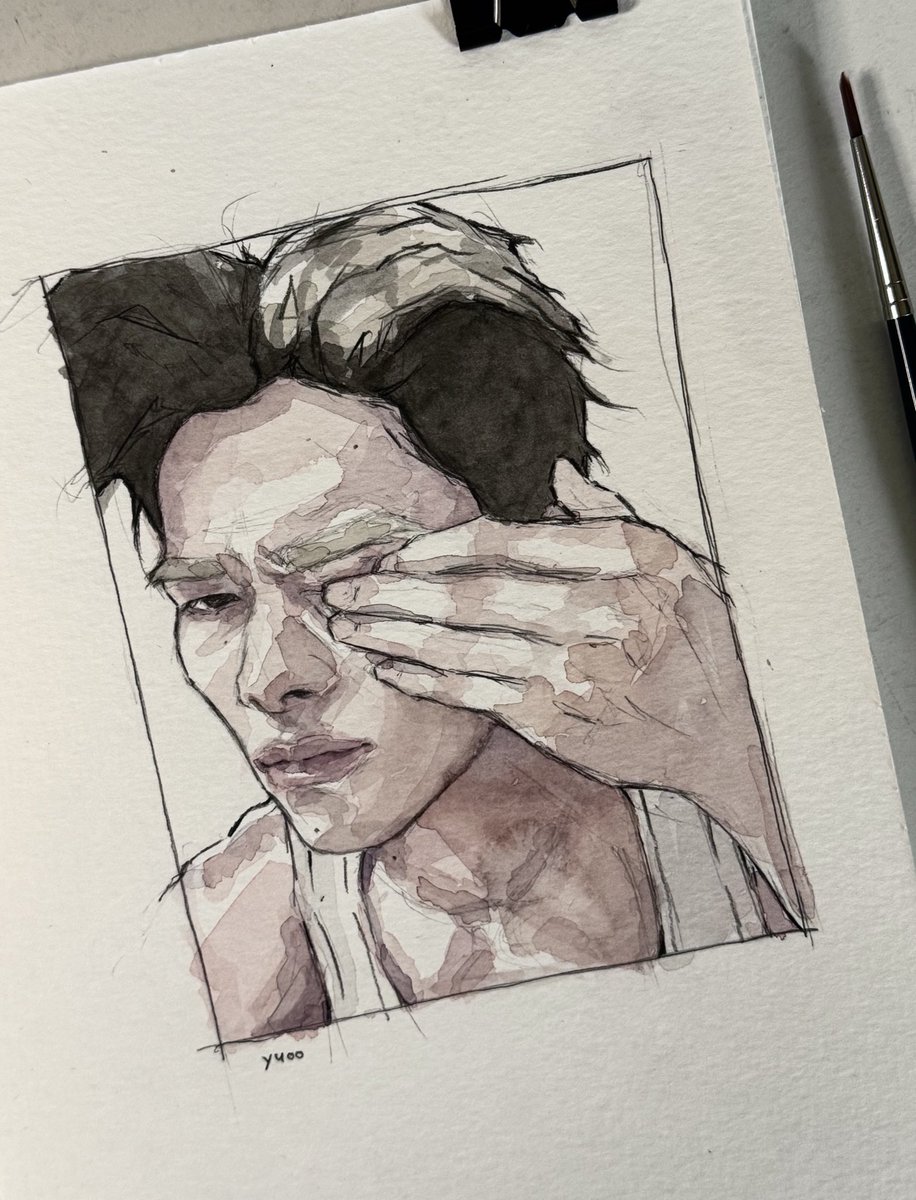 yuooart's tweet photo. me vs my sketchbook https://t.co/H4HLyD5MaJ