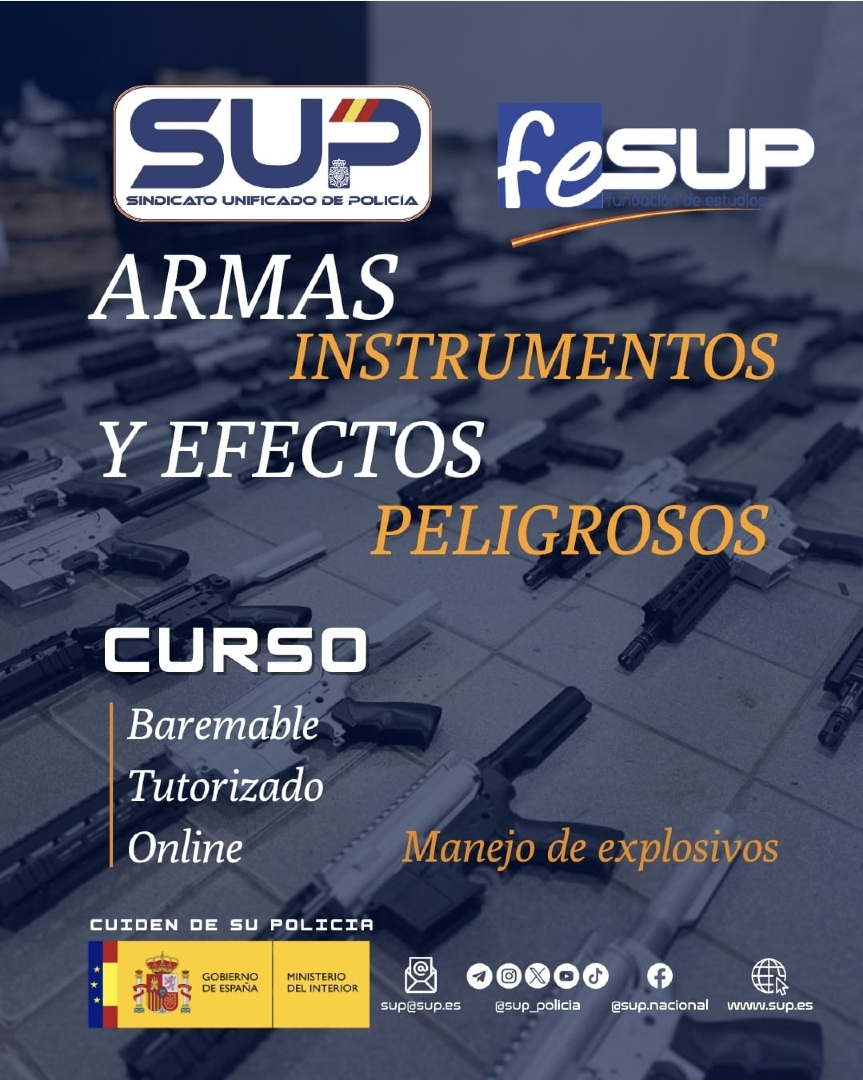 Sup_Policia's tweet photo. 👨‍🎓Formación #online @fesup_org 
En marzo dispones de los cursos de #ascenso a
#Inspector/a Jefe, #Subinspección, #Inspector/a,
#Actualización, Confección Operativa de #Atestados, UPR y #Armas
#SUPLíderEnFormación
¡Prepárate con los mejores! 👨‍🏫👮‍♀️
https://t.co/BYZ4iNxywa https://t.co/OJSnl5UhKi