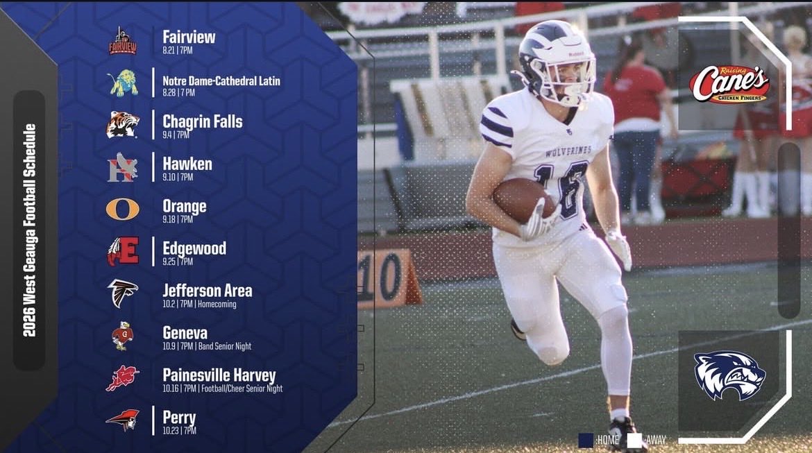 West Geauga Football tweet media