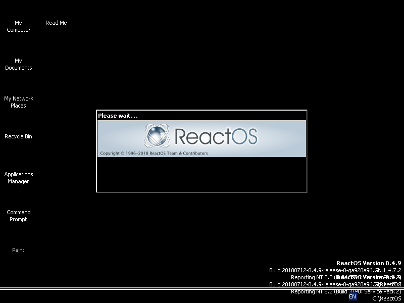 ReactOS tweet media