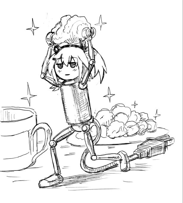 落書き ちび足立🤖🔌 