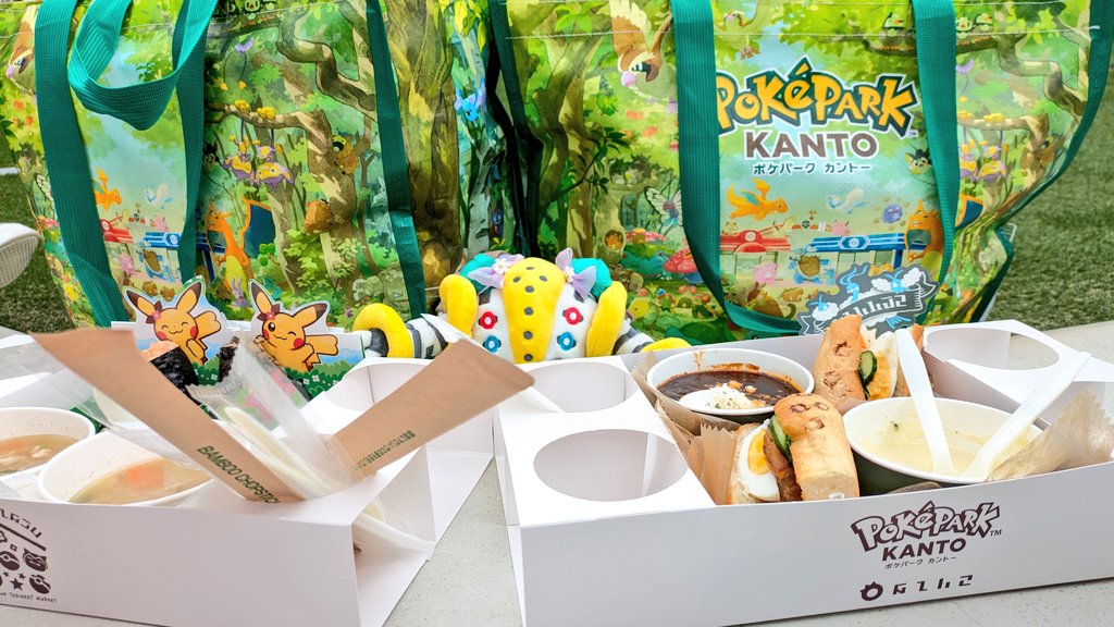 ポケパークカントー朝早くから行った甲斐があって全部満喫できて