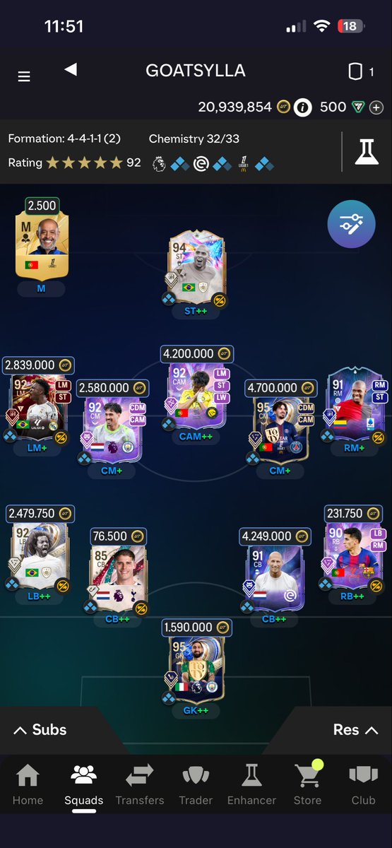 FlckHashtag's tweet photo. @FutSheriff @AsyFutTrader Mid Promo. Nothing for the Main Team https://t.co/FUQSs3A7Gr