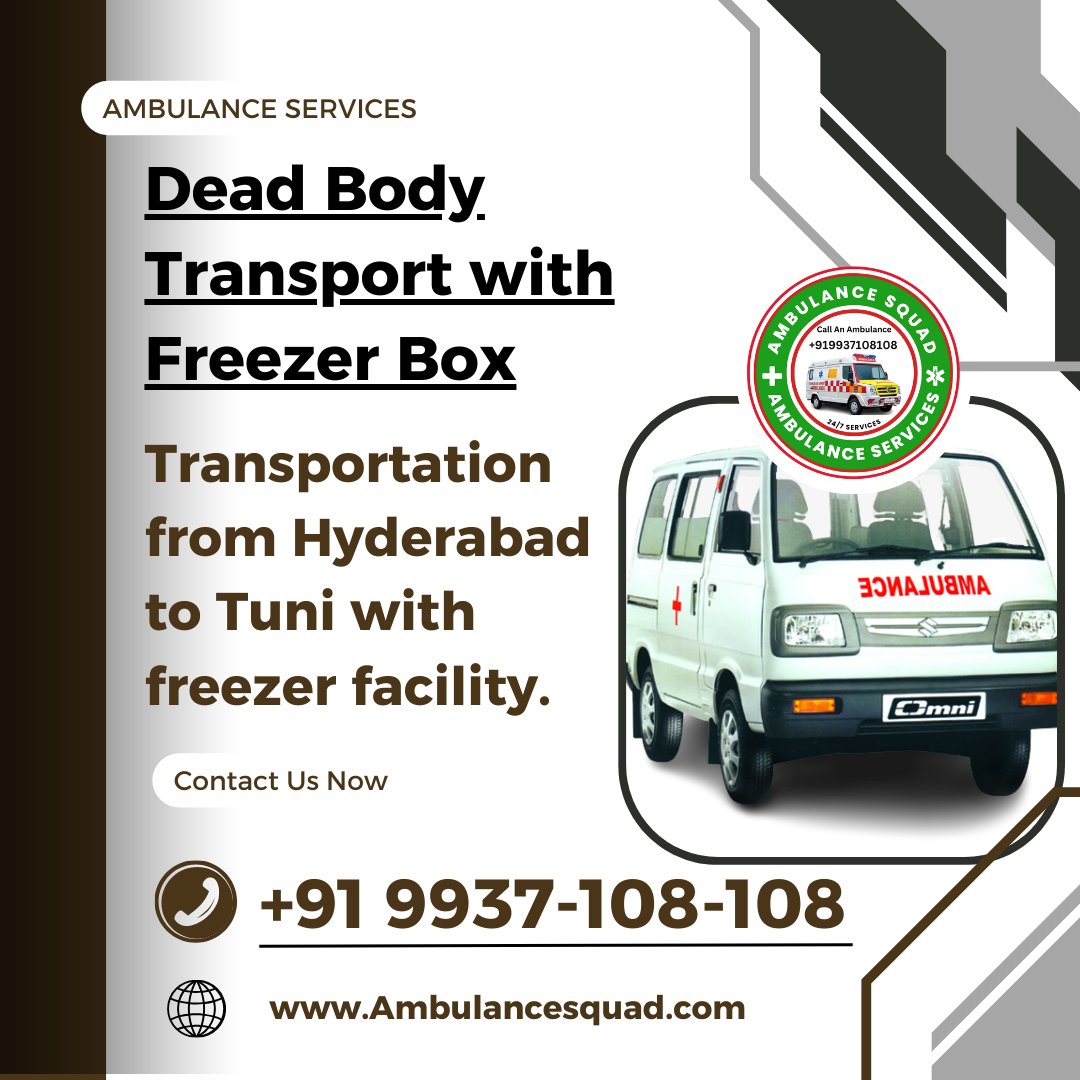 Ambulance Squad - Ambulance Services in Hyderabad tweet media