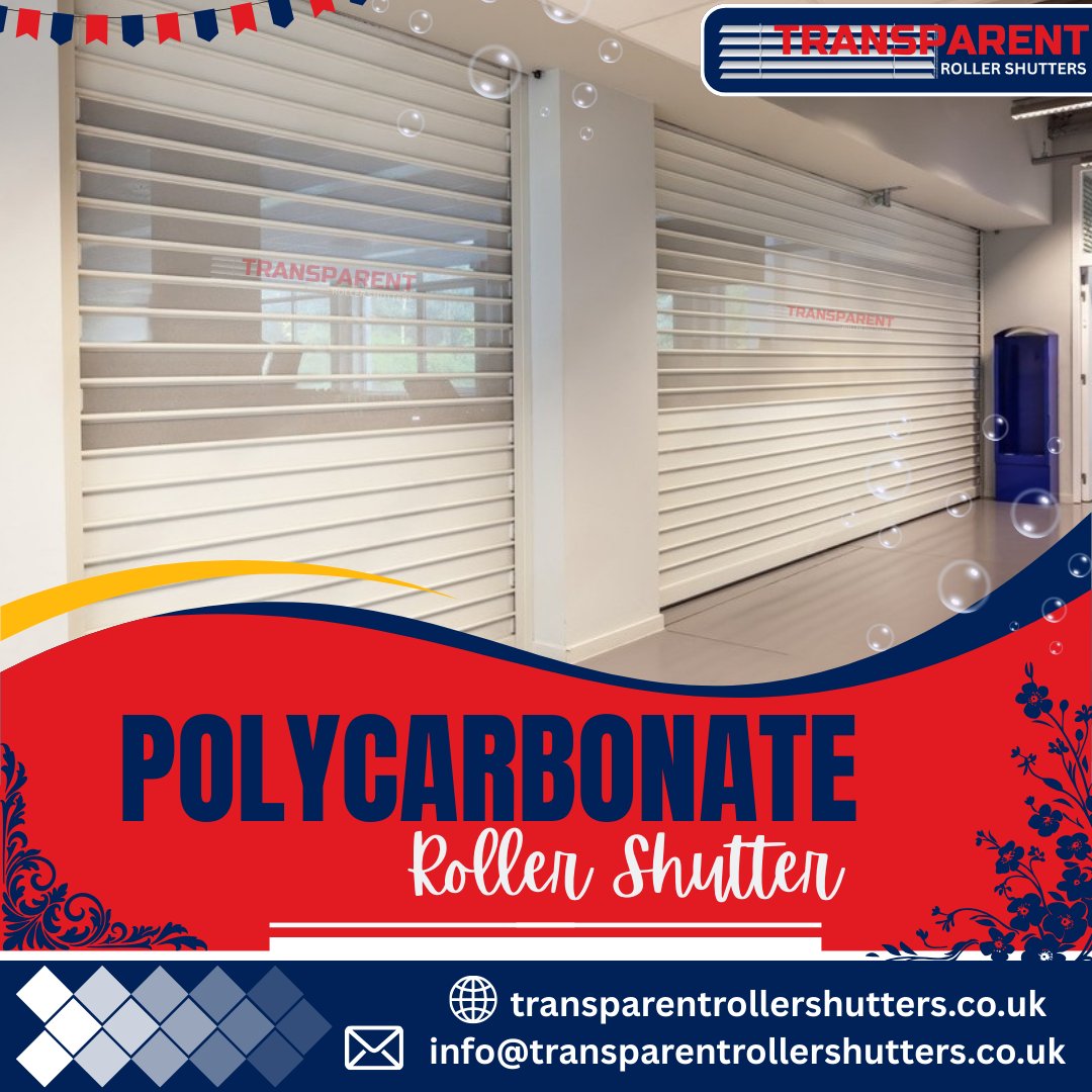 Transparent073's tweet photo. 👉Polycarbonate Roller Shutter offers durable transparent protection with high impact resistance & smooth operation, ideal for storefronts & commercial spaces seeking visibility & strength in one smart solution!
#Polycarbonate #StorefrontDesign
👉Website: https://t.co/EbxJV79LH0 https://t.co/quIY1kKHm9