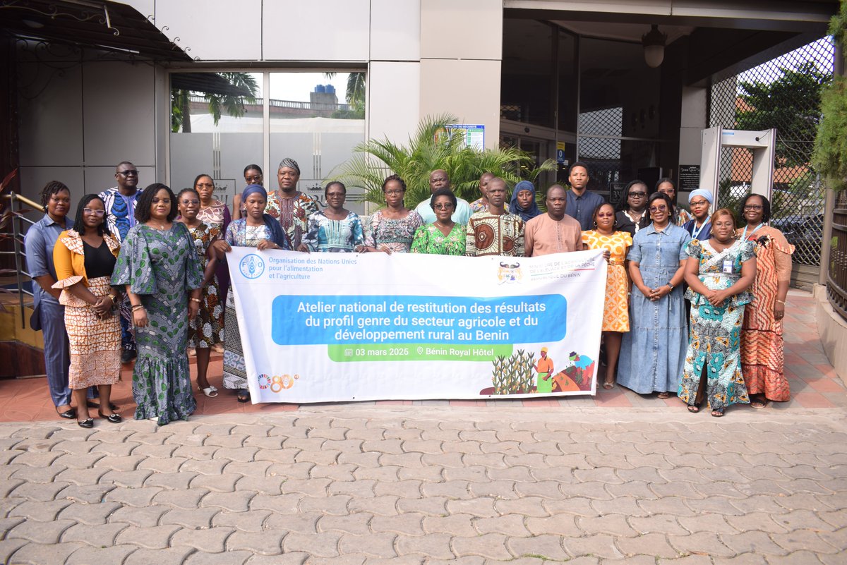 FAO au Benin tweet media