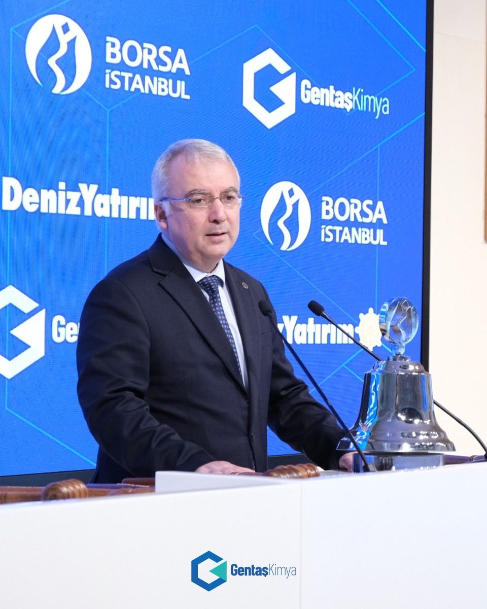gentaskimya's tweet photo. 25 yılı aşkın köklü geçmişimizle, bugün itibarıyla #GENKM koduyla Borsa İstanbul Ana Pazar’da işlem görmeye başlamanın gururunu yaşıyoruz.

#Gentaşkimya #borsaistanbul #GENKM https://t.co/uKoQz6dyna