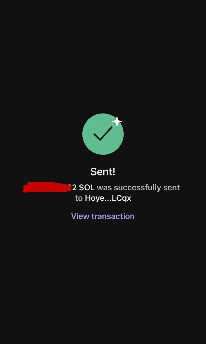 crypto_crores's tweet photo. Congrats T, check your wallet. I’ve sent you some SOL.

Who’s next? https://t.co/JcSx1K2TNd