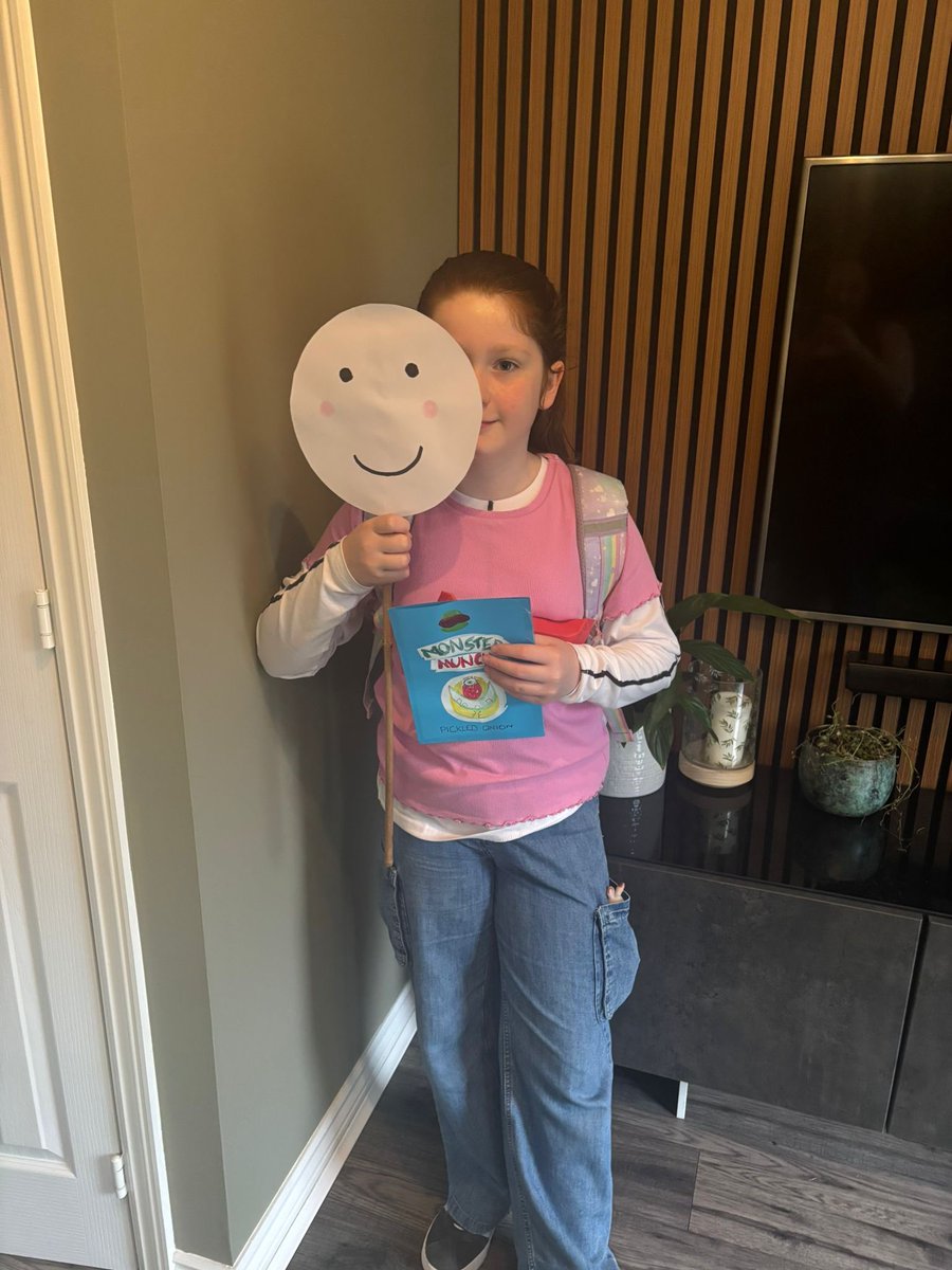 aka__ginge's tweet photo. @hurrahforgin my daughters recently started reading your books. So naturally she had to go to world book day as lottie. Hopefully she keeps up with the reading. https://t.co/aL6ldW1MnG