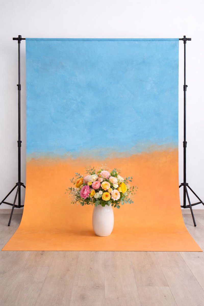 backdropbynexa's tweet image. Photographers… upgrade your studio.

Orangetea Hand Painted Backdrop — P001
by BackdropByNexa

Sunset orange base
Soft sky blue texture
Hand-painted luxury canvas

Perfect for portraits, maternity &amp;amp; editorial photography.

💰 ₦250,000

📩 Order now.
#PhotographyStudio #Backdrop