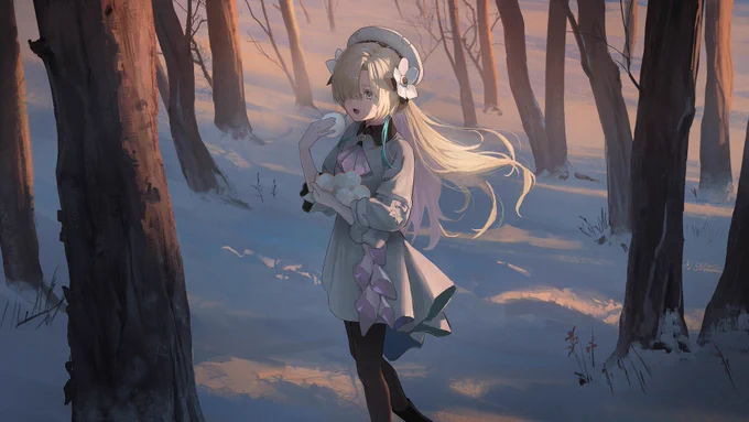 雪食む #ヰ世界情緒美術部