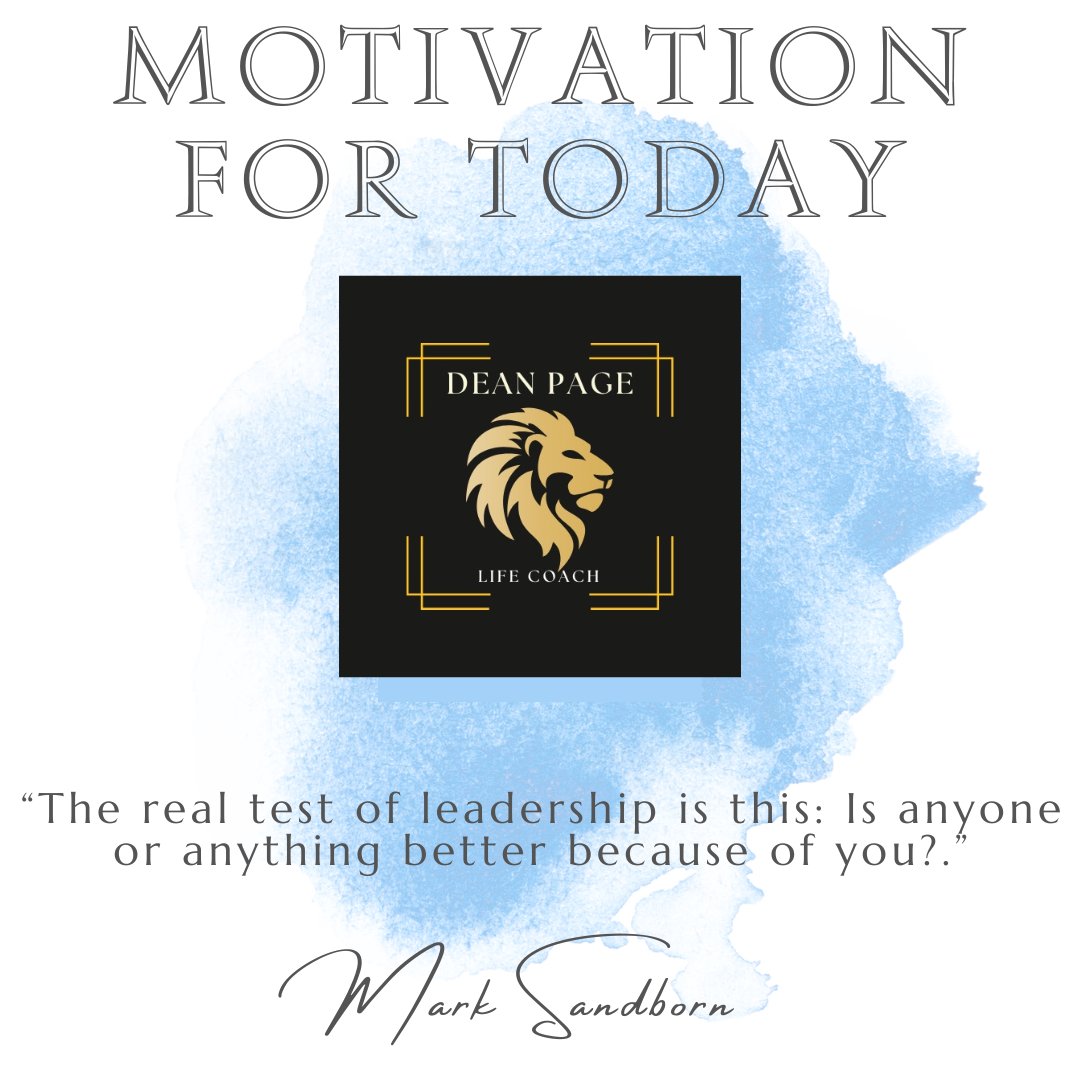 Dean Page Life Coach tweet media