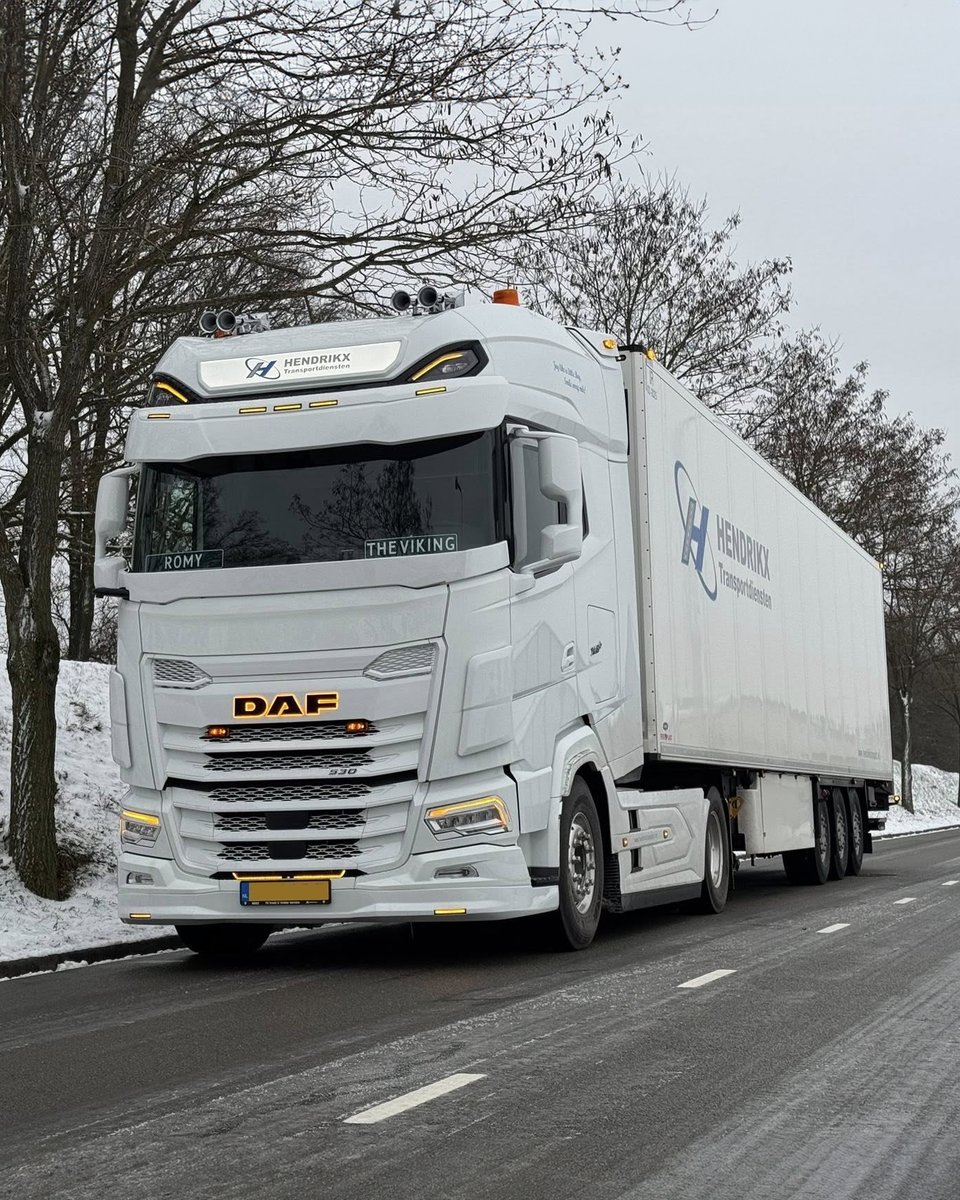 DAFTrucksNV's tweet photo. 'The Viking'. ❄️
📸: Hendrikx Transportdiensten B.V.
#dafxgplus | #dafdriver https://t.co/6AOcllgqhZ