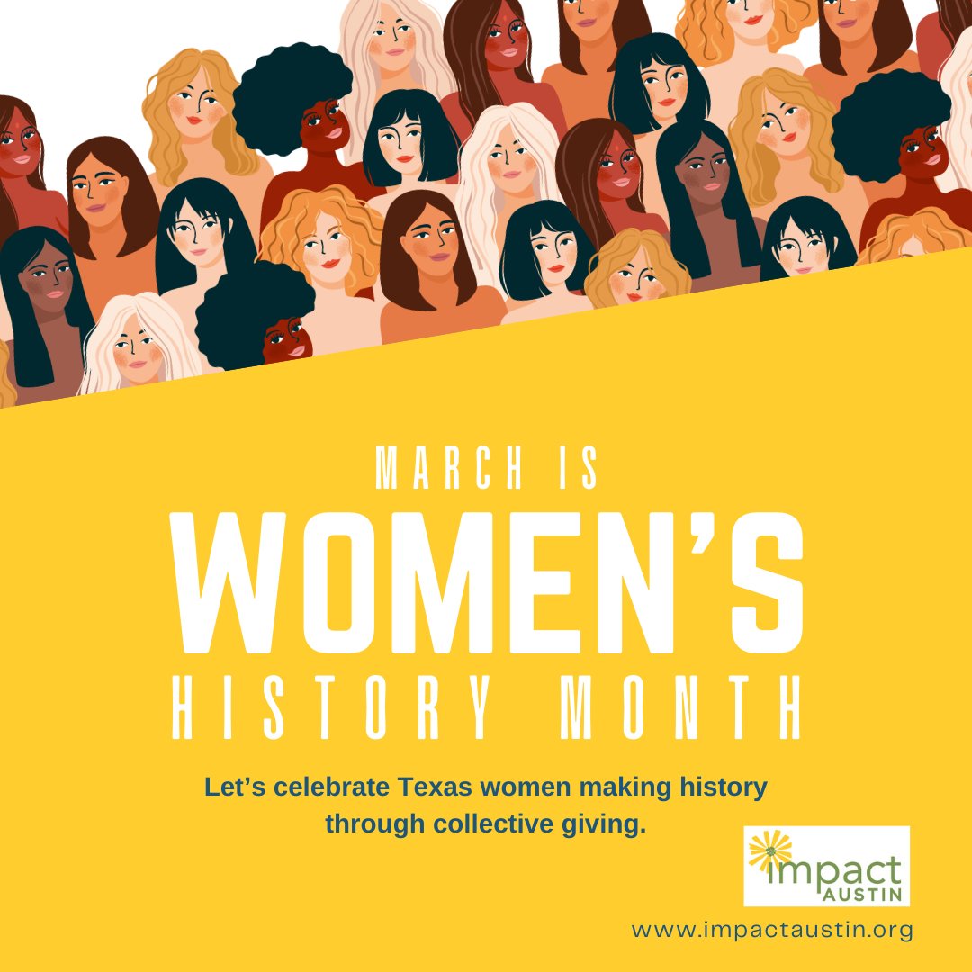 We're kicking off Women's History Month 2026 with a salute to TX #givingcircles making history with their generosity and grantmaking. Starting with Impact Austin, thanks to 3,112 women and #GirlsGivingGrants granting $9.14 million across Central TX! impactaustin.org