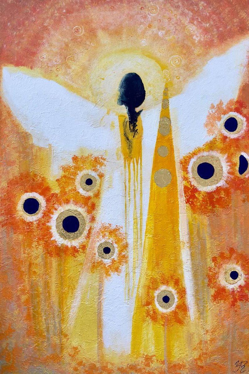 yuliaramosh's tweet image. Good morning ☺️Fam!

Not every painting is meant to decorate a wall.
 Some paintings exist to mirror the inner world —
 the quiet struggles, the unseen strength, the moment clarity returns.