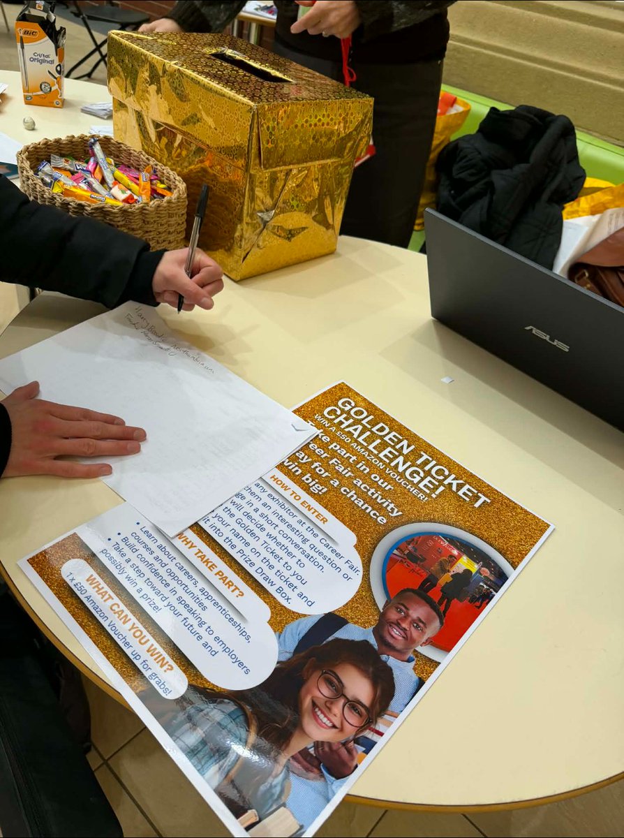 hartlepoolsixth's tweet photo. College is the first step towards your future and this #NationalCareersWeek2026 students attended our #CareersFairs to speak to a variety of employers to explore what's possible.

A huge thank you to all organisations that attended, our students left feeling inspired. 👏
#NCW2026 https://t.co/uHTlmltSRV