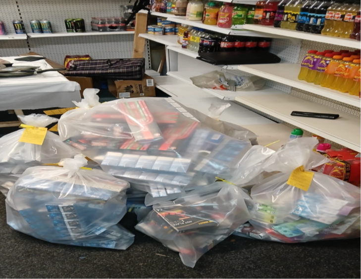 SoTCityCouncil's tweet photo. We have closed five shops in the city after sales were made to underage children and illegal vapes and cigarettes were seized. 

Our Trading Standards have removed over £57,000 worth of illegal products and carried out test purchases. 

Read more here: https://t.co/uRAD9RSJcA https://t.co/IID3K8LpYN
