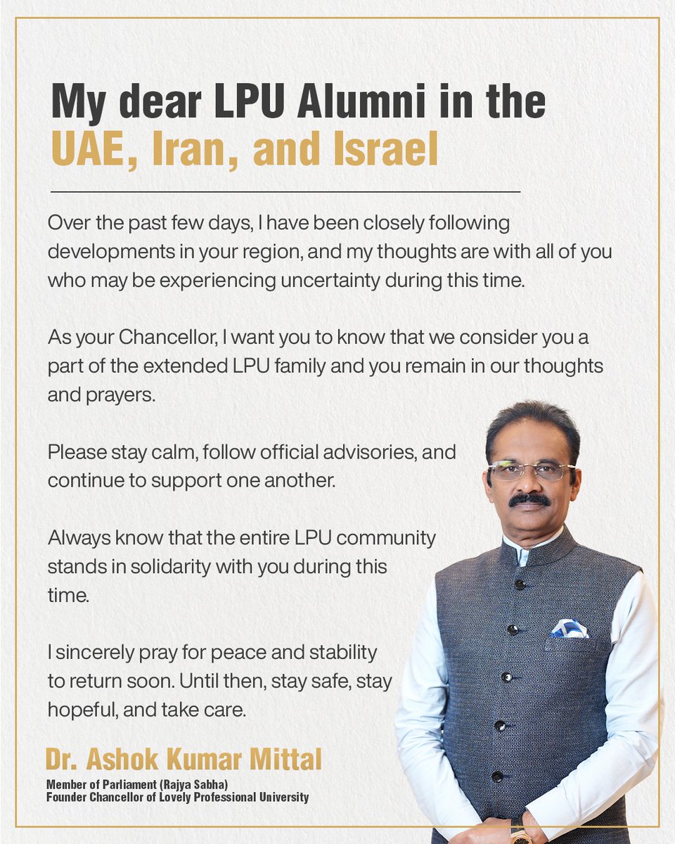 Ashok Kumar Mittal tweet media