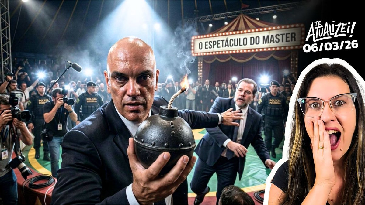 MENTIU - PRINTS expõe Alexandre em conversas com Vorcaro sobre o MASTER!
youtu.be/uViyZGU_U54