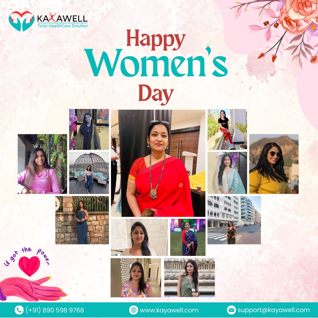 KayaWellHealth's tweet photo. Behind every success story is a strong woman. 💪✨
Today we celebrate the passion, resilience, and achievements of every woman.

🌸Happy Women’s Day from Team Kayawell

#HappyWomensDay #WomenInWorkplace #Kayawell #WomenPower https://t.co/uRZnCA8tfZ