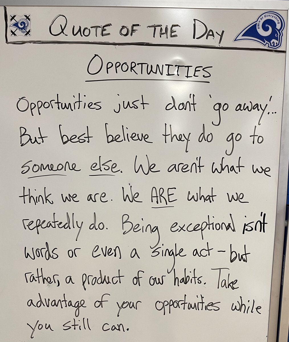 Coach Ray Ostrowski tweet media