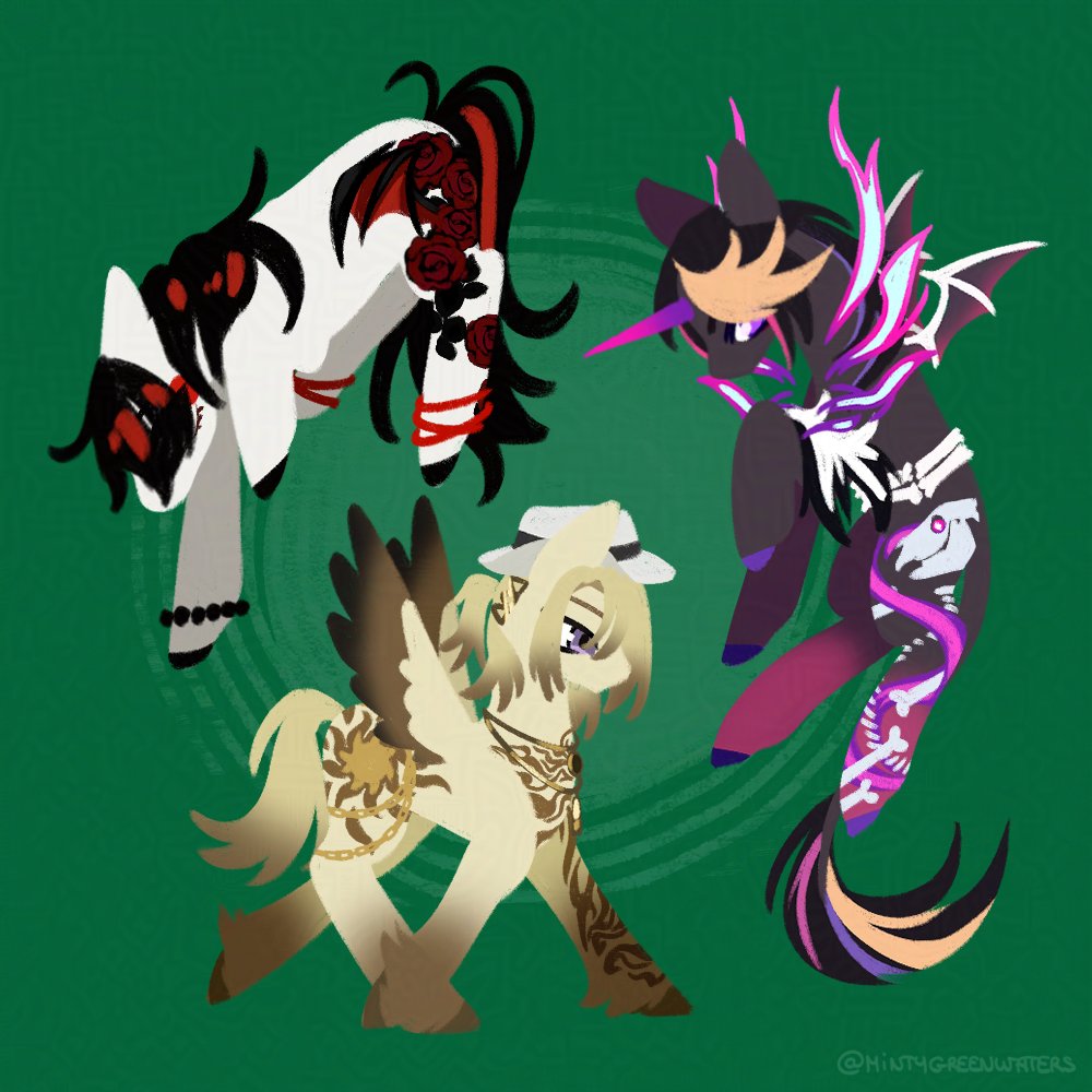 mintgreenwaters's tweet photo. Luxiem ponies ! #Akurylic #YaminoArt #drawluca

nijiponies [10/11] https://t.co/8aGogEKQUQ