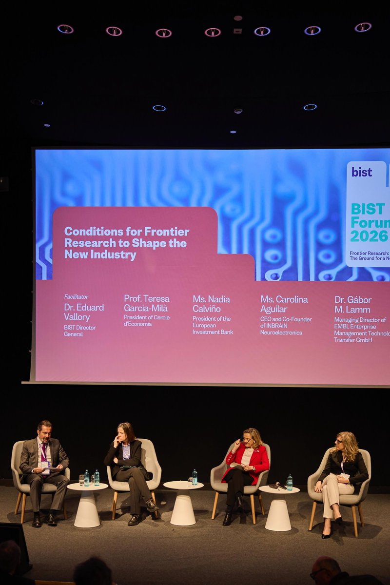 BIST-Barcelona Institute of Science and Technology tweet media